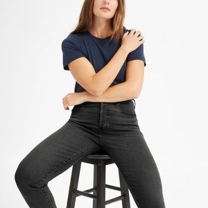 Everlane Stretch High-Rise Cigarette Jean